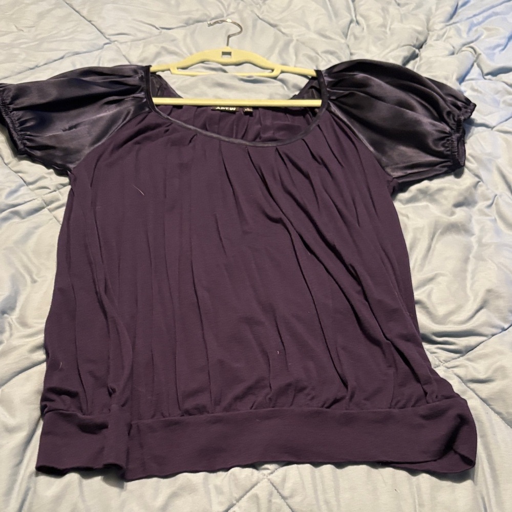 Apt. 9 Women's Dark Purple Blouse